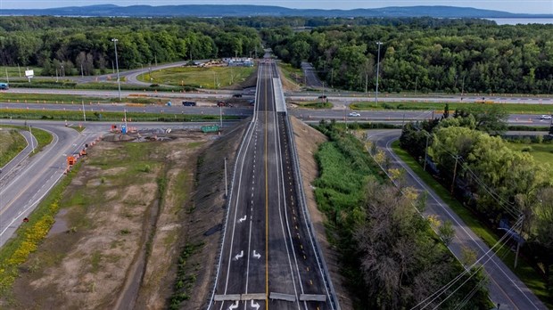 Réouverture du viaduc des Chenaux à Vaudreuil-Dorion