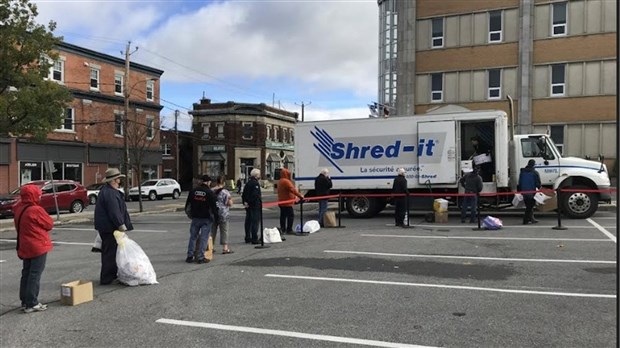 Retour de l'opération déchiquettage à Valleyfield