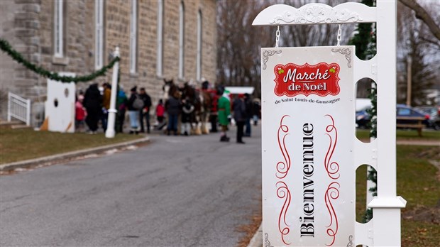 Saint-Louis-de-Gonzague tiendra son marché de Noël ce samedi et dimanche 