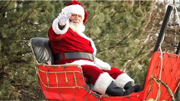 Le père Noël de passage à l'Opticentre Saint-Jean-Baptiste demain 