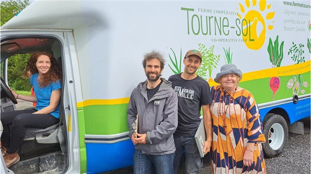 La Ferme Tourne-Sol passe en mode électrique pour livrer ses paniers bios 