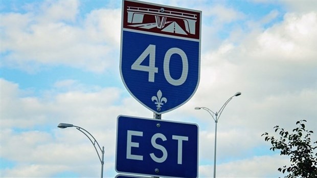 Autoroute 40 à Sainte-Anne-de-Bellevue et à Baie-d'Urfé: Réouverture des 3 voies de circulation