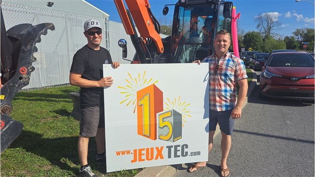 Jeux-Tec Inc. célèbre en grand son 15e anniversaire 