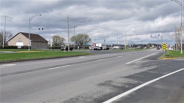 Inspection du pont Monseigneur-Langlois ce mardi par le MTQ 