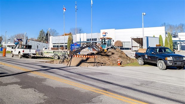 Les travaux sont commencés à la mairie des Coteaux 