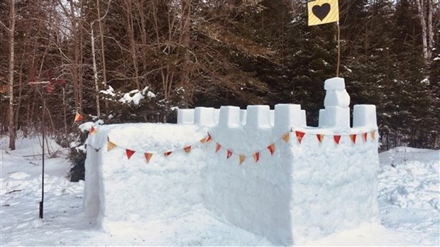 Sortez dehors pour participer au Défi château de neige 