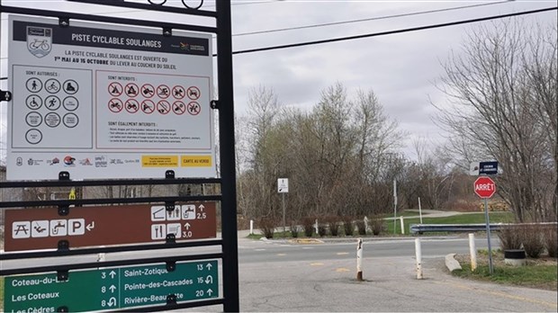 Entrave sur la piste cyclable à Coteau-du-Lac dès ce mardi 