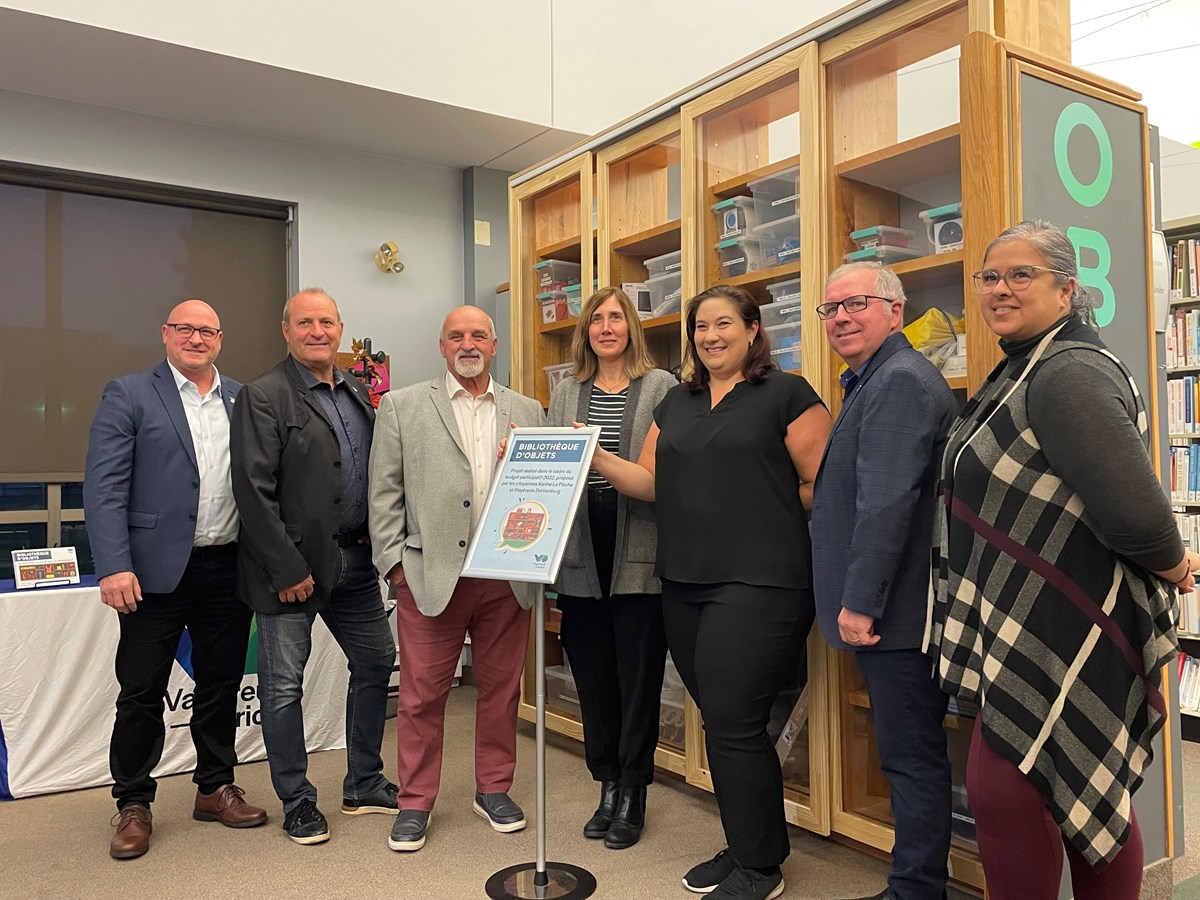 Vaudreuil-Dorion Officially Opens Its Objects Library