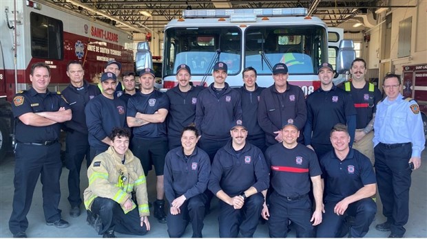 La Guignolée des pompiers de Saint-Lazare se tiendra ce samedi 