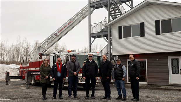 Deux beaux ajouts pour le Centre de formation des pompiers de Saint-Zotique 