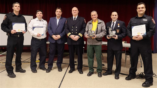 Une belle reconnaissance pour les pompiers des Coteaux 