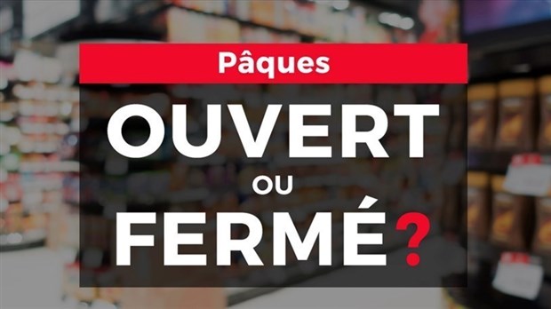 Rappel: plusieurs commerces sont fermés aujourd'hui