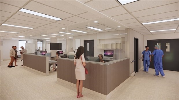 Importants travaux d'agrandissement en cours à l'Hôpital Anna-Laberge 