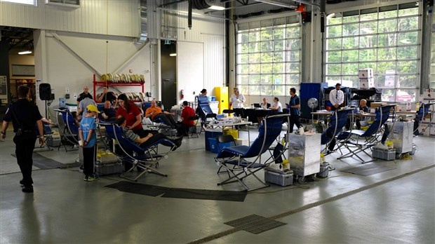 La caserne de pompiers de Saint-Lazare sera l'hôte d'une collecte de sang ce mercredi 