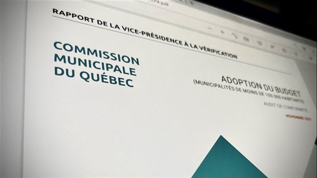 La Commission municipale réalise un audit de performance à Hudson 