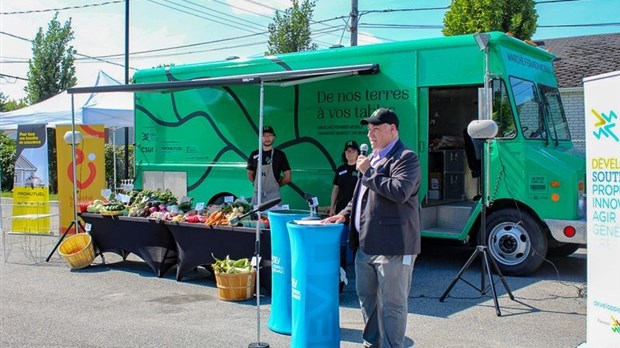 Le Hub alimentaire Vaudreuil-Soulanges à Saint-Clet cet été