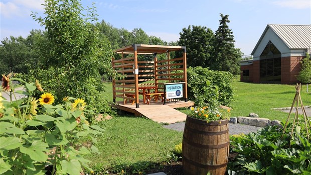 On peut travailler à l'extérieur dans les parcs de Vaudreuil-Dorion