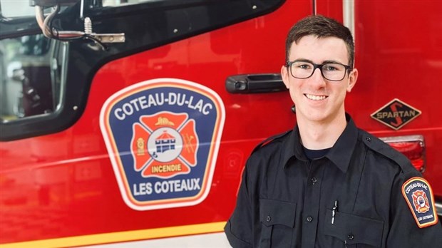 De stagiaire d'un jour à pompier au sein de la brigade incendie de Coteau-du-Lac 