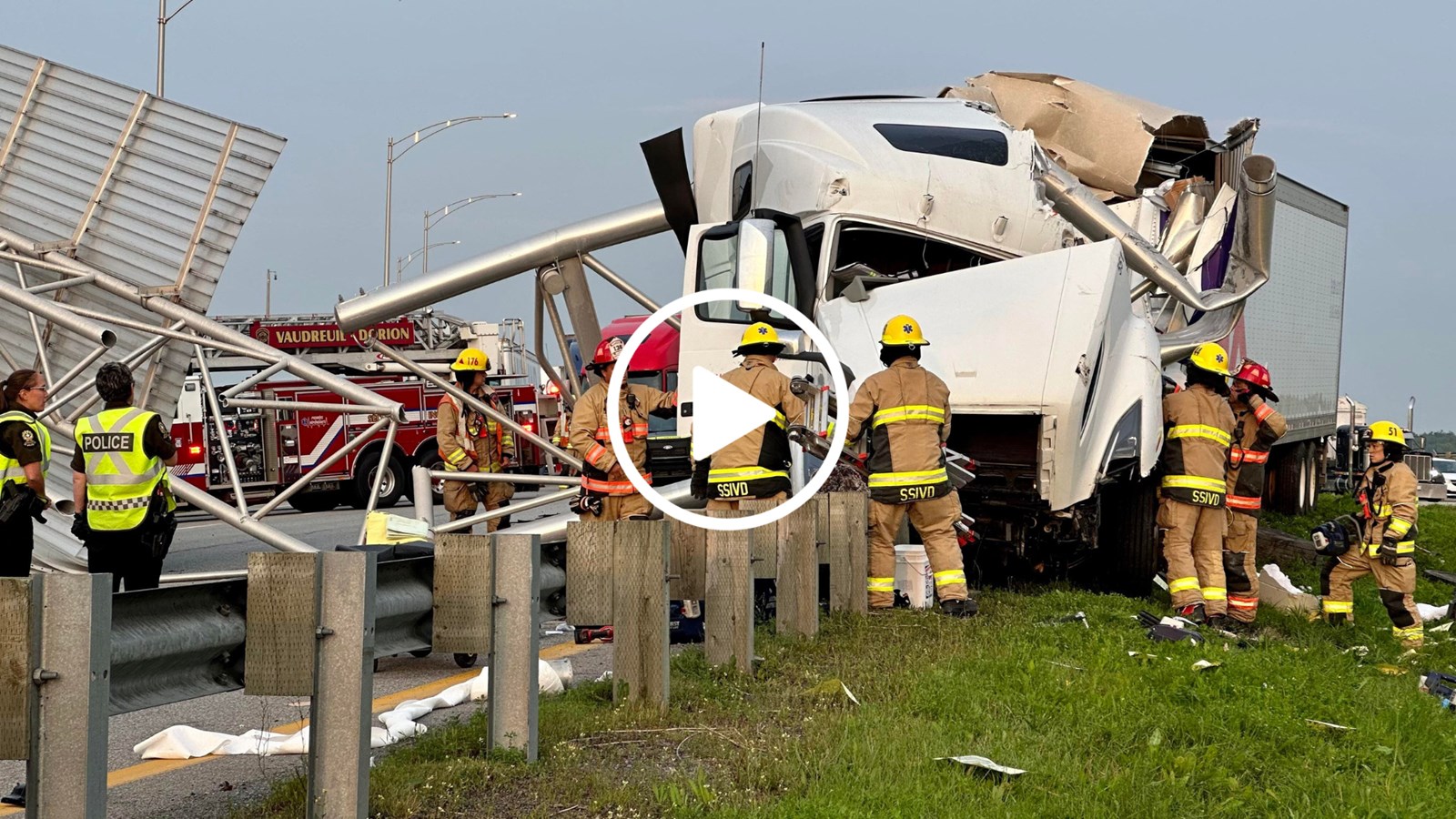 Une Collision Force La Fermeture De L'accès à L'autoroute 30 à ...