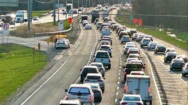 Pont de l'Île-aux-Tourtes: une voie ouverte en direction de Montréal durant la prochaine fin de semaine