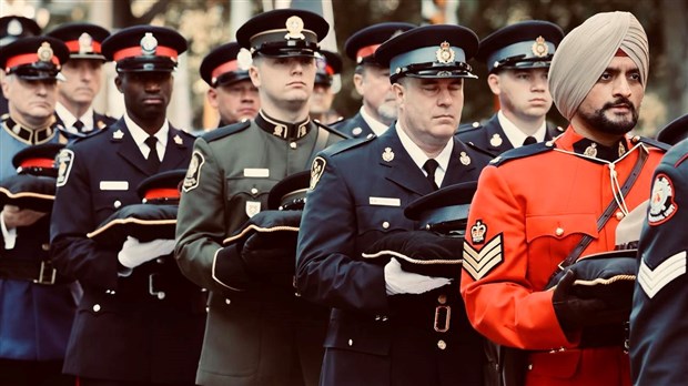 Le Canada rend hommage à ses policiers décédés en fonction