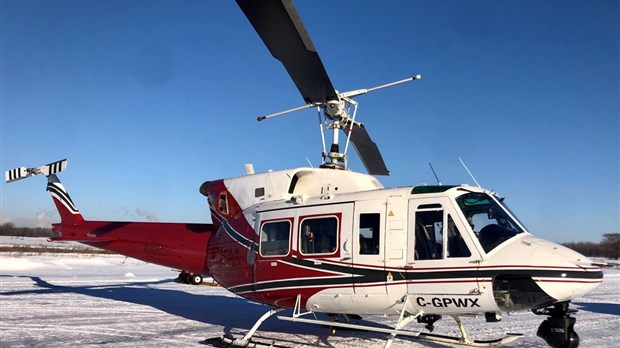 Hydro-Québec helicopter to fly over Les Cèdres