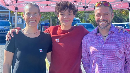 Shaved Head Challenge: Geneviève Robillard doubles her objective