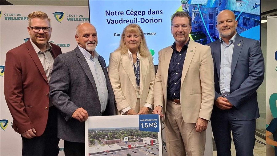 Cégep de Valleyfield: 1,5M$ d'investissements dans le Centre d'étude de Vaudreuil-Dorion