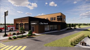 Île-Perrot kicks off construction of its new fire station