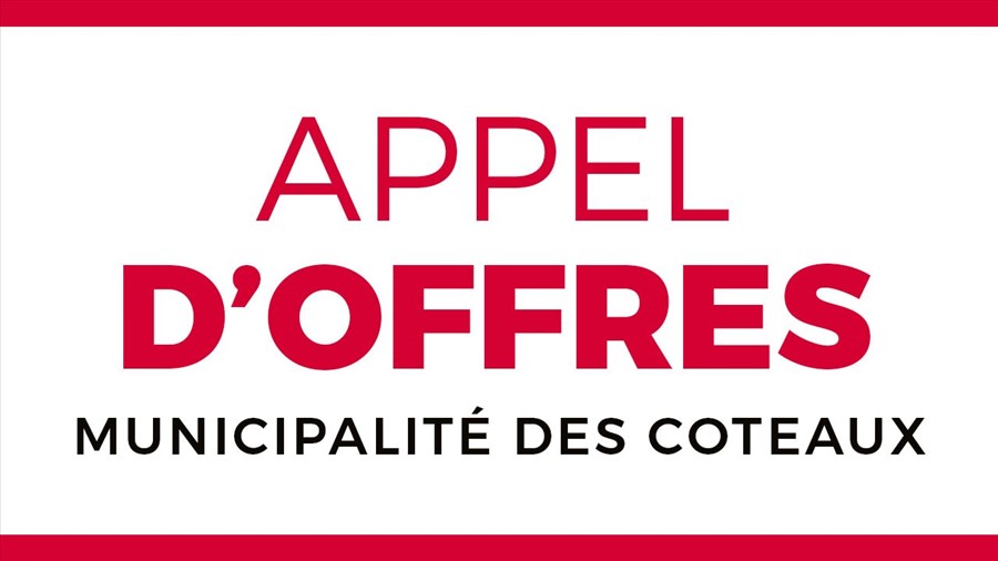 Appel d'offres: Services professionnels pour la conception d’un nouveau centre communautaire