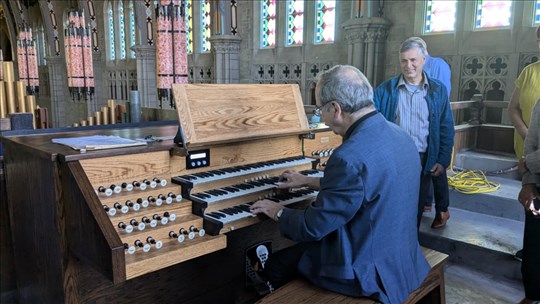 Un concert inaugural pour saluer l'arrivée d'un nouvel orgue 