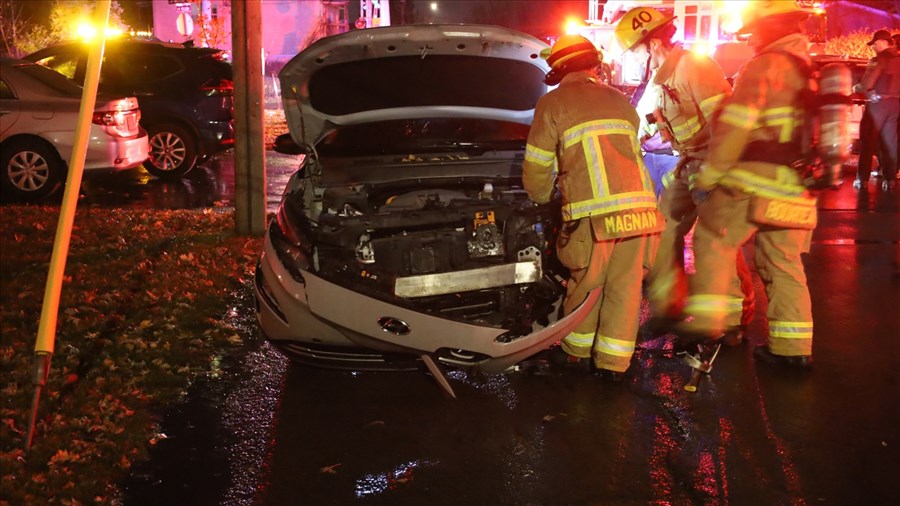 Plus de peur que de mal à la suite d'une collision 