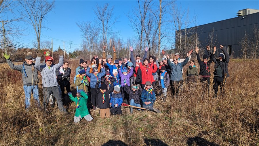 Une centaine d'arbres sont plantés à Notre-Dame-de-l'Île-Perrot