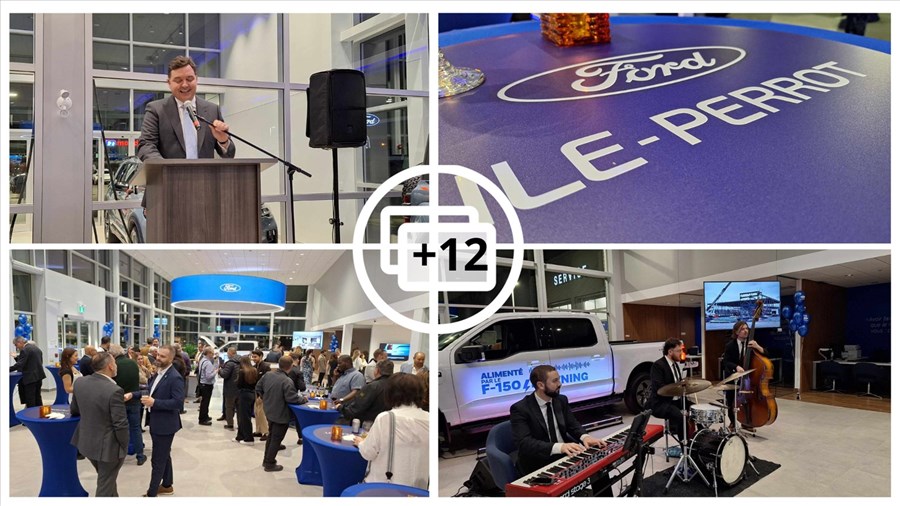 A festive official opening for Ford Île-Perrot 