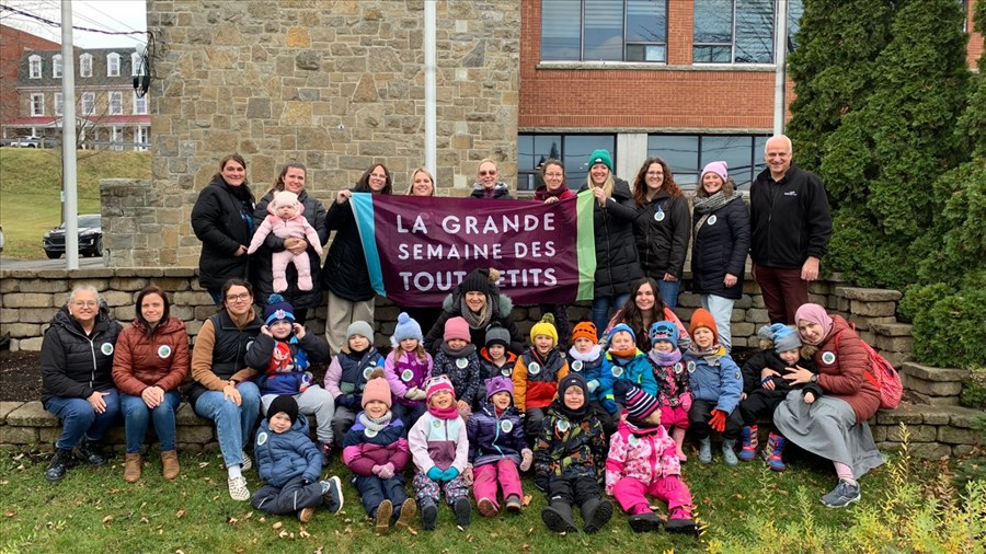 Beauharnois invite ses citoyens à se mobiliser pour les tout-petits 