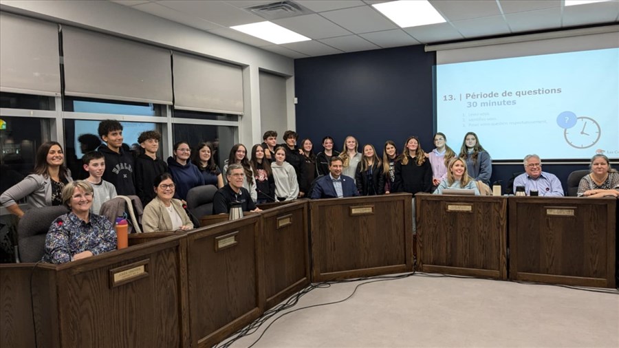 Des étudiants des Coteaux et de Saint-Zotique s'adressent à leurs élus 