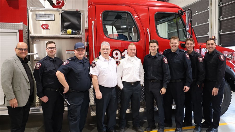 Une nouvelle caserne moderne pour les pompiers de Saint-Louis-de-Gonzague