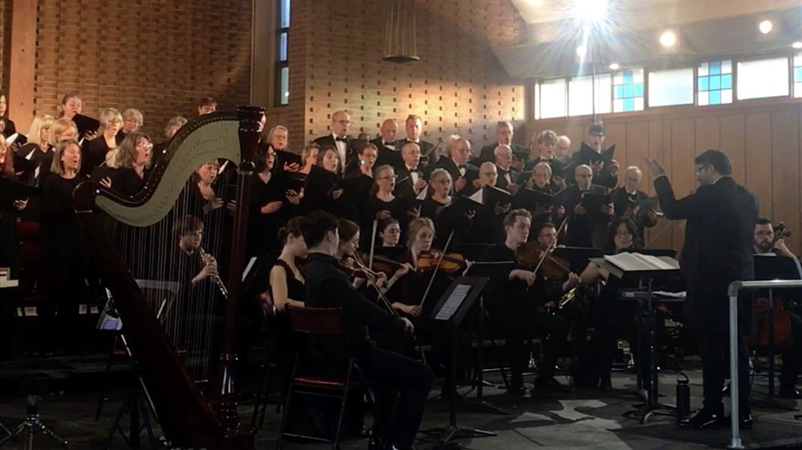 Église Saint-Télesphore : le Choeur classique Vaudreuil-Soulanges chante Noël