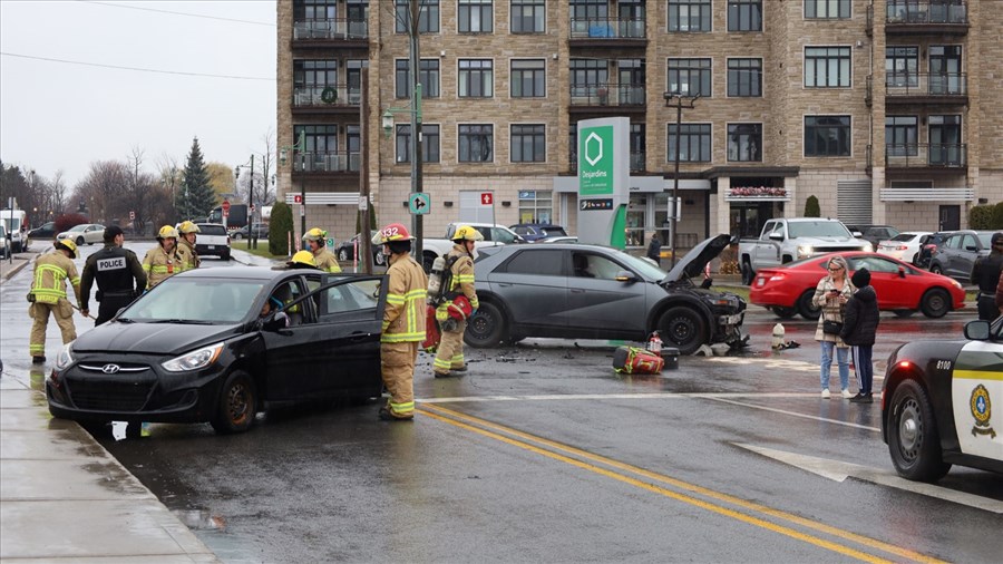 Une 2e collision en quelques jours à la même intersection 