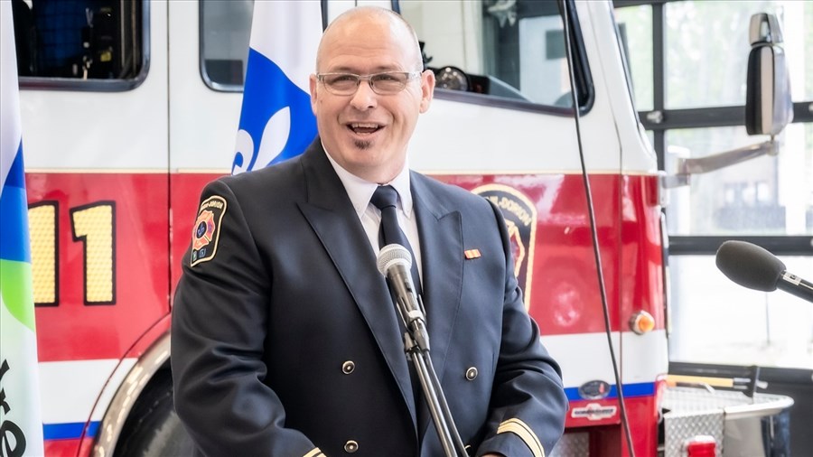 Stéphane Massicotte est nommé directeur du Service de sécurité incendie de Vaudreuil-Dorion