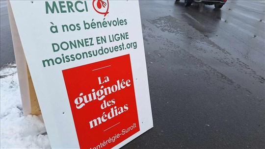 Plus de 155 000$ amassés lors de la Guignolée des médias 