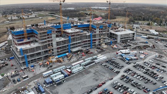 L'hôpital de Vaudreuil-Soulanges ouvrira en 2027 et non en 2026