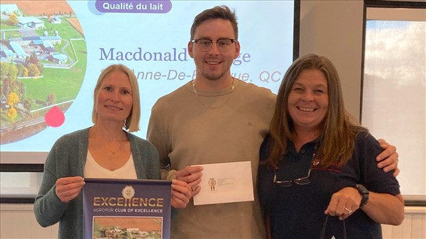 La Ferme du Campus Macdonald à Sainte-Anne-de-Bellevue championne de la qualité du lait