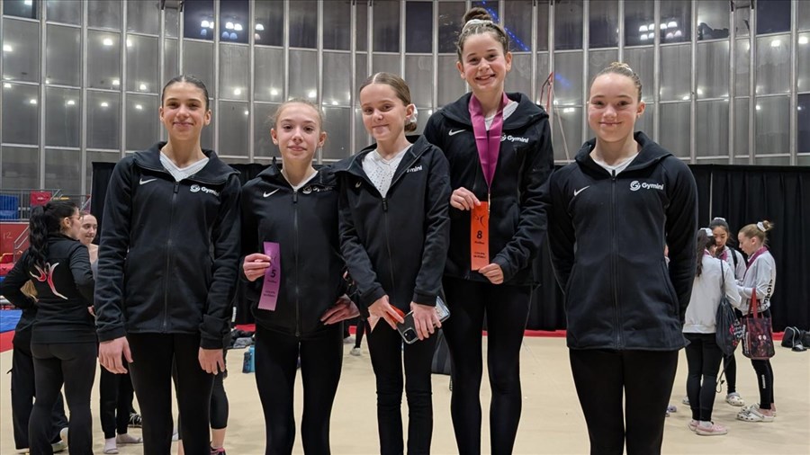 11 Medals for Gymini at the Season's First Coupe Québec