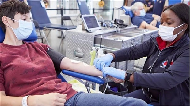 Deux collectes de sang à venir dans Vaudreuil-Soulanges d'ici la fin février 