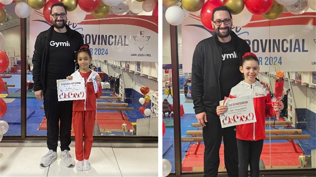 Club Gymini: proud of its results at the Défi provincial in February