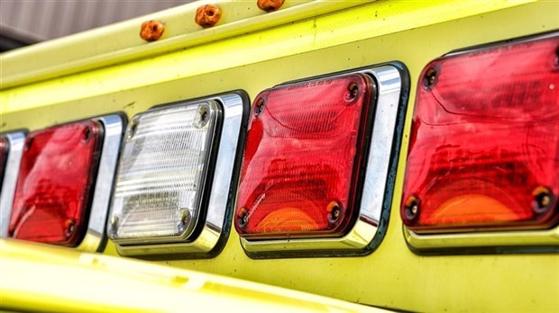 Un important accident cause la fermeture d'une portion de la route 132 