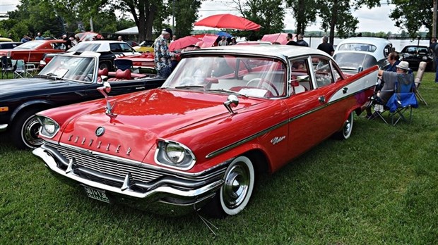 Vintage car show at Bellevue Park in Pincourt  