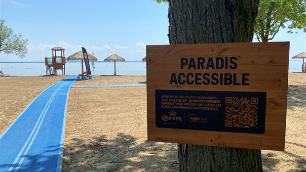 Un pas de plus vers l'accessibilité universelle à la Plage de Saint-Zotique