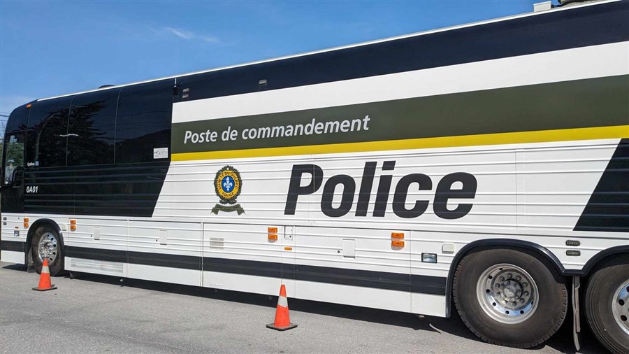 Attempted murder: the SQ deploys its command post to Pointe-des-Cascades   